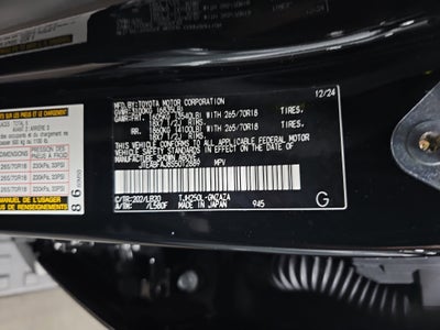 2025 Toyota Land Cruiser Base