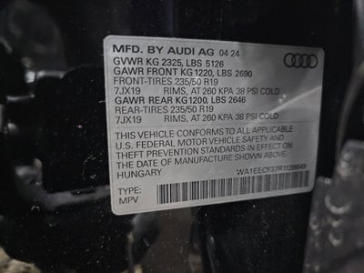 2024 Audi Q3 S line Premium Plus
