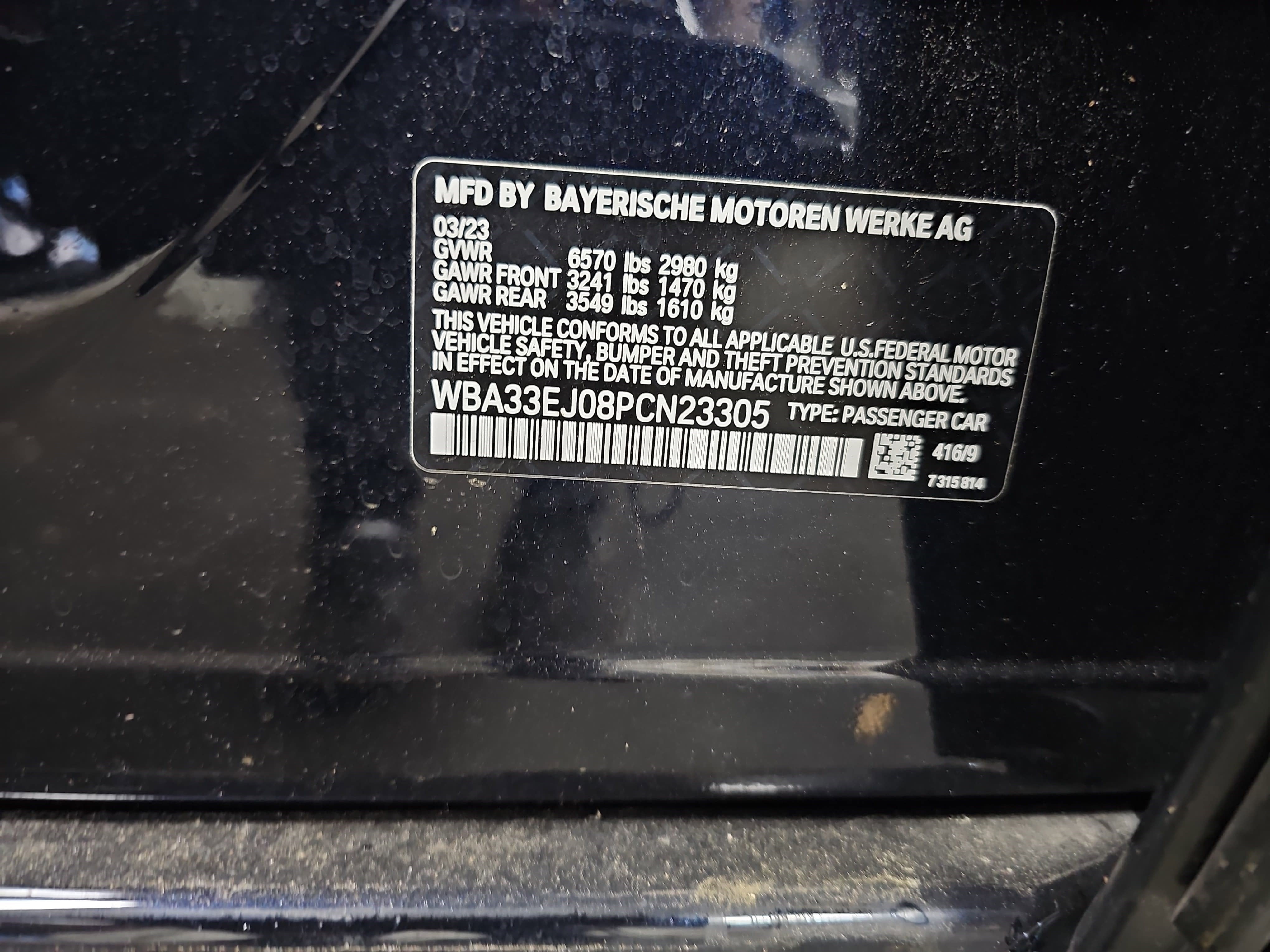 2023 BMW 7 Series 760i xDrive