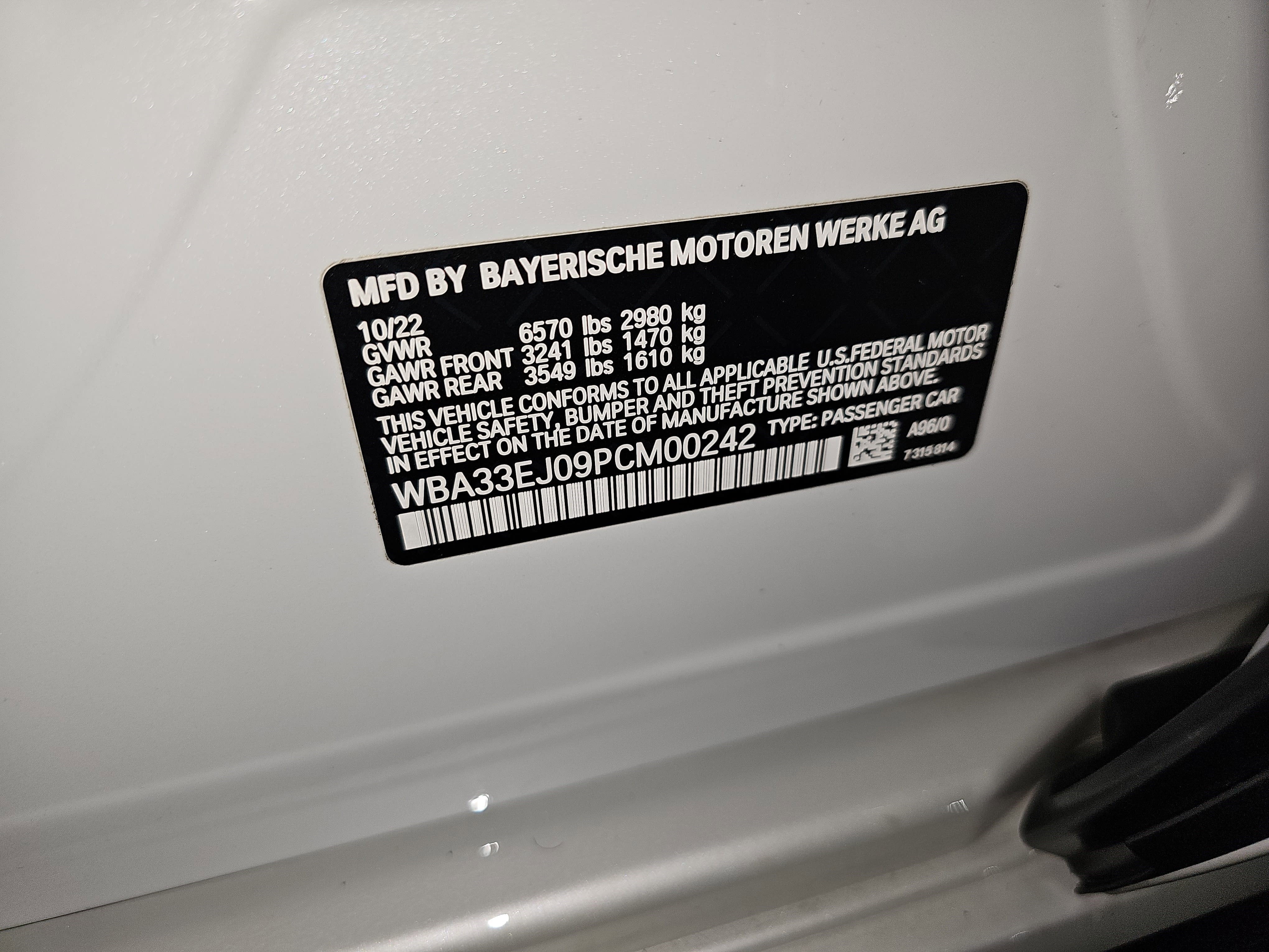 2023 BMW 7 Series 760i xDrive