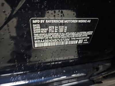 2025 BMW 7 Series 750e xDrive