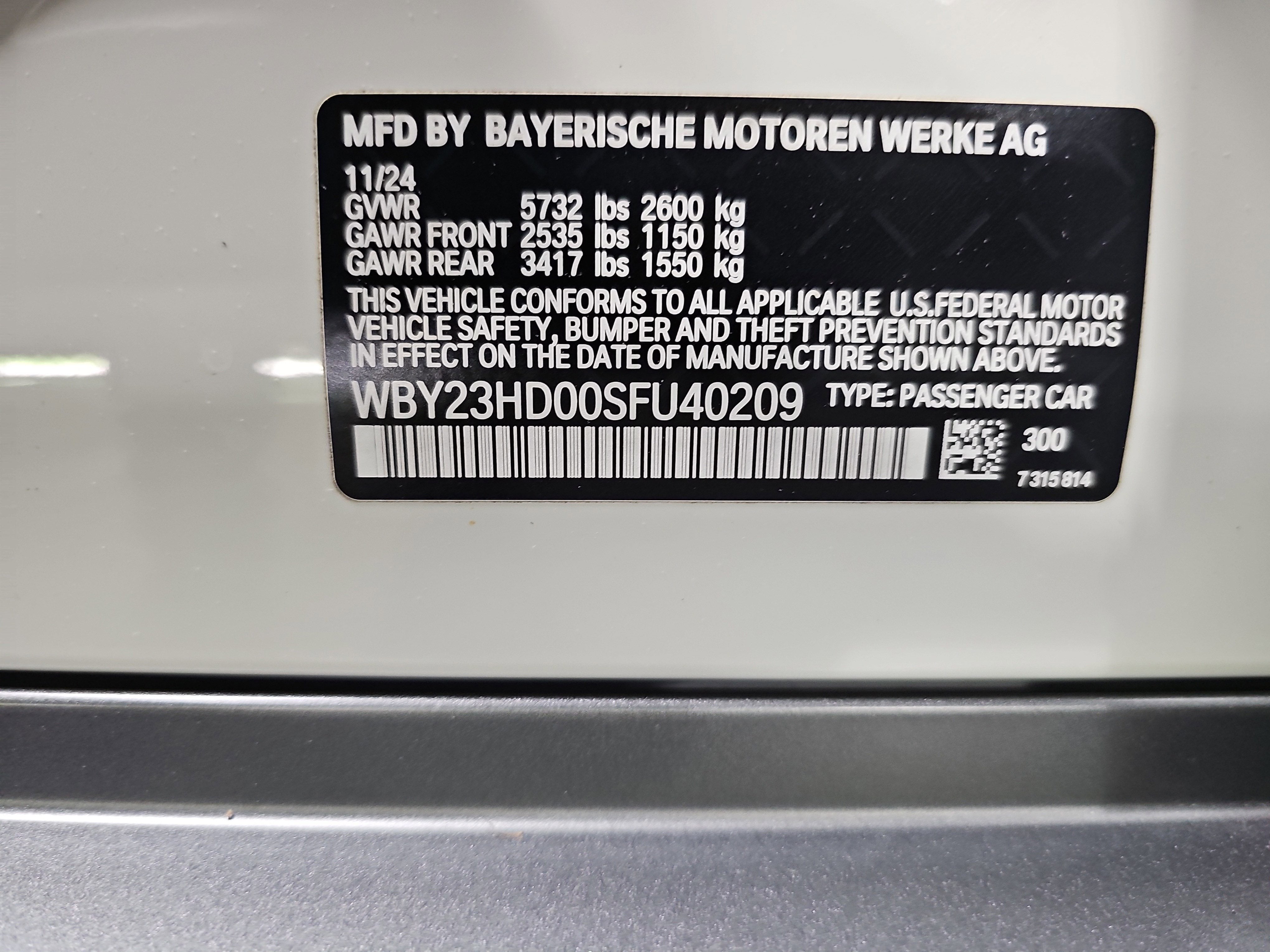 2025 BMW i4 eDrive40