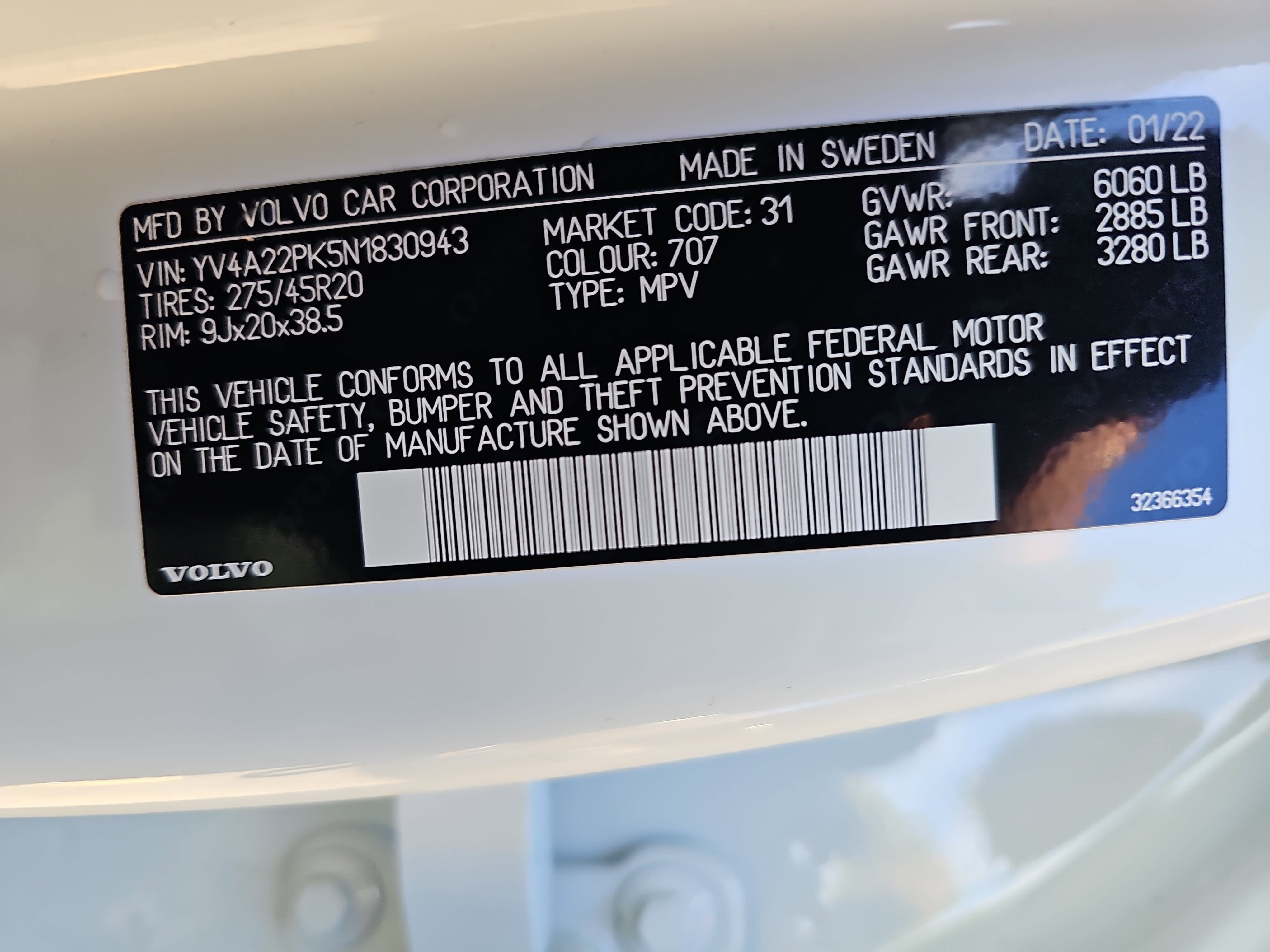 2022 Volvo XC90 Momentum