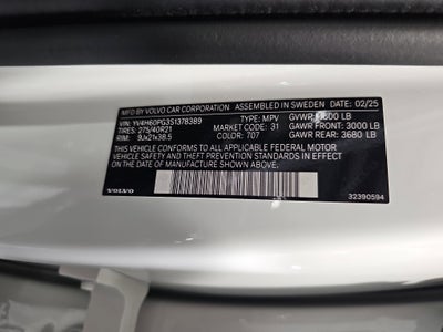 2025 Volvo XC90 Plug-In Hybrid Ultra