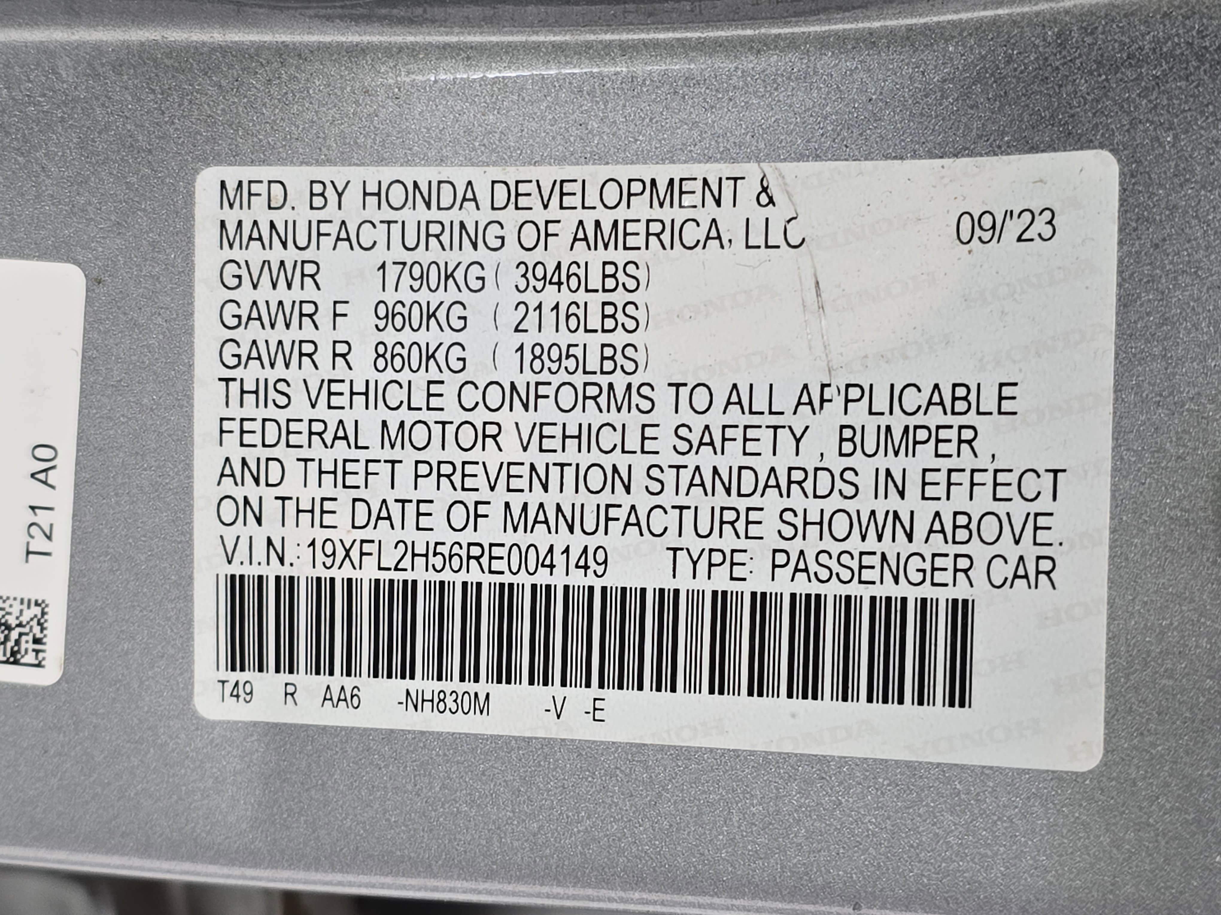 2024 Honda Civic LX