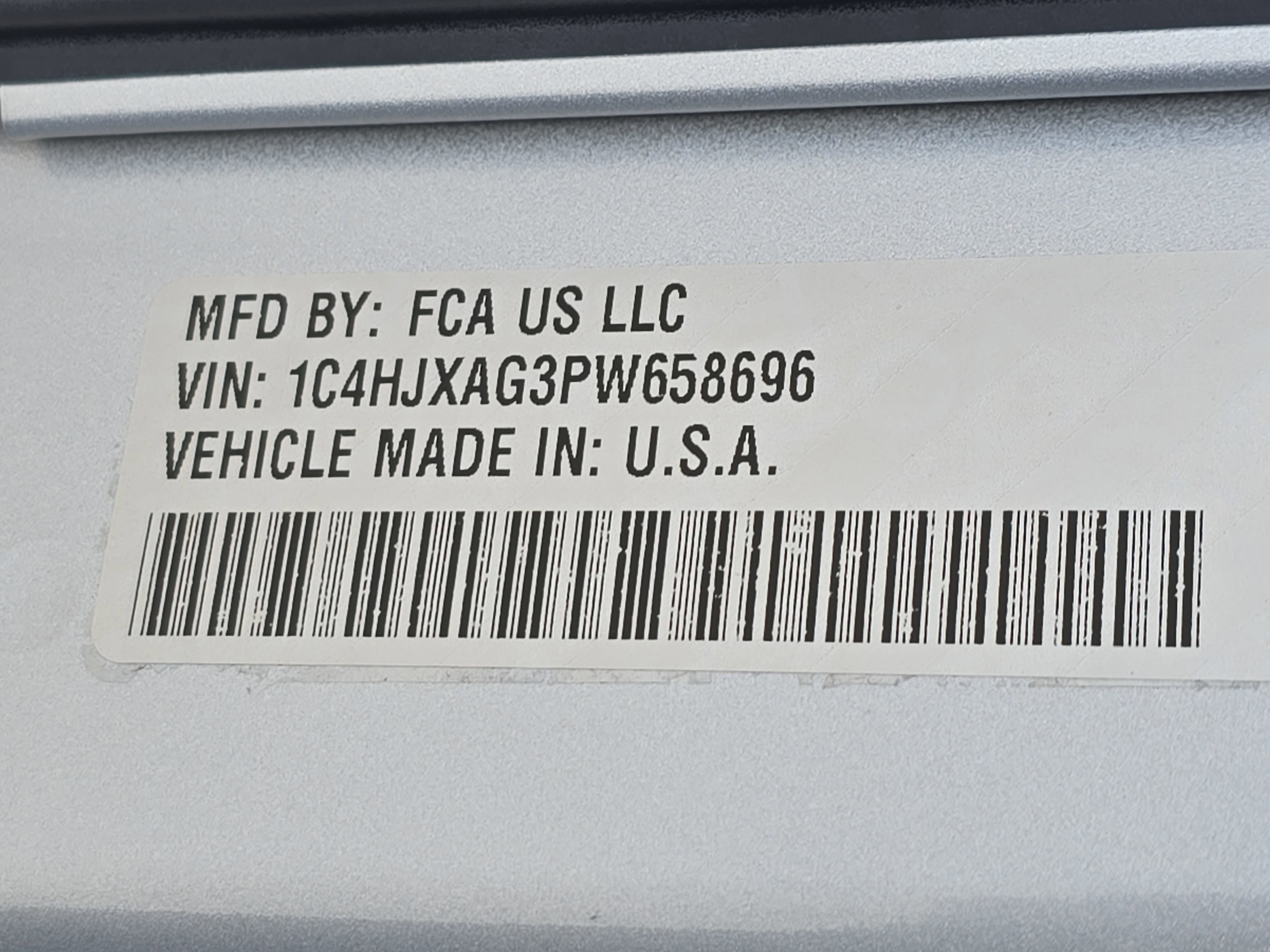 2023 Jeep Wrangler Sport S