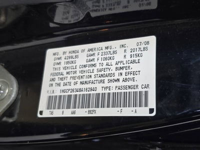2008 Honda Accord LX