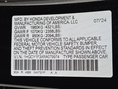 2024 Honda Accord EX