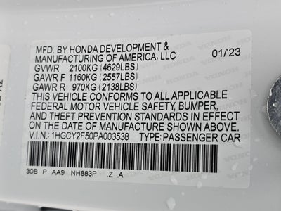 2023 Honda Accord Sport