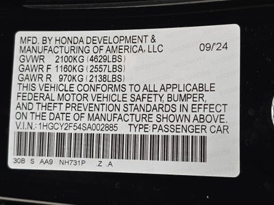 2025 Honda Accord Sport