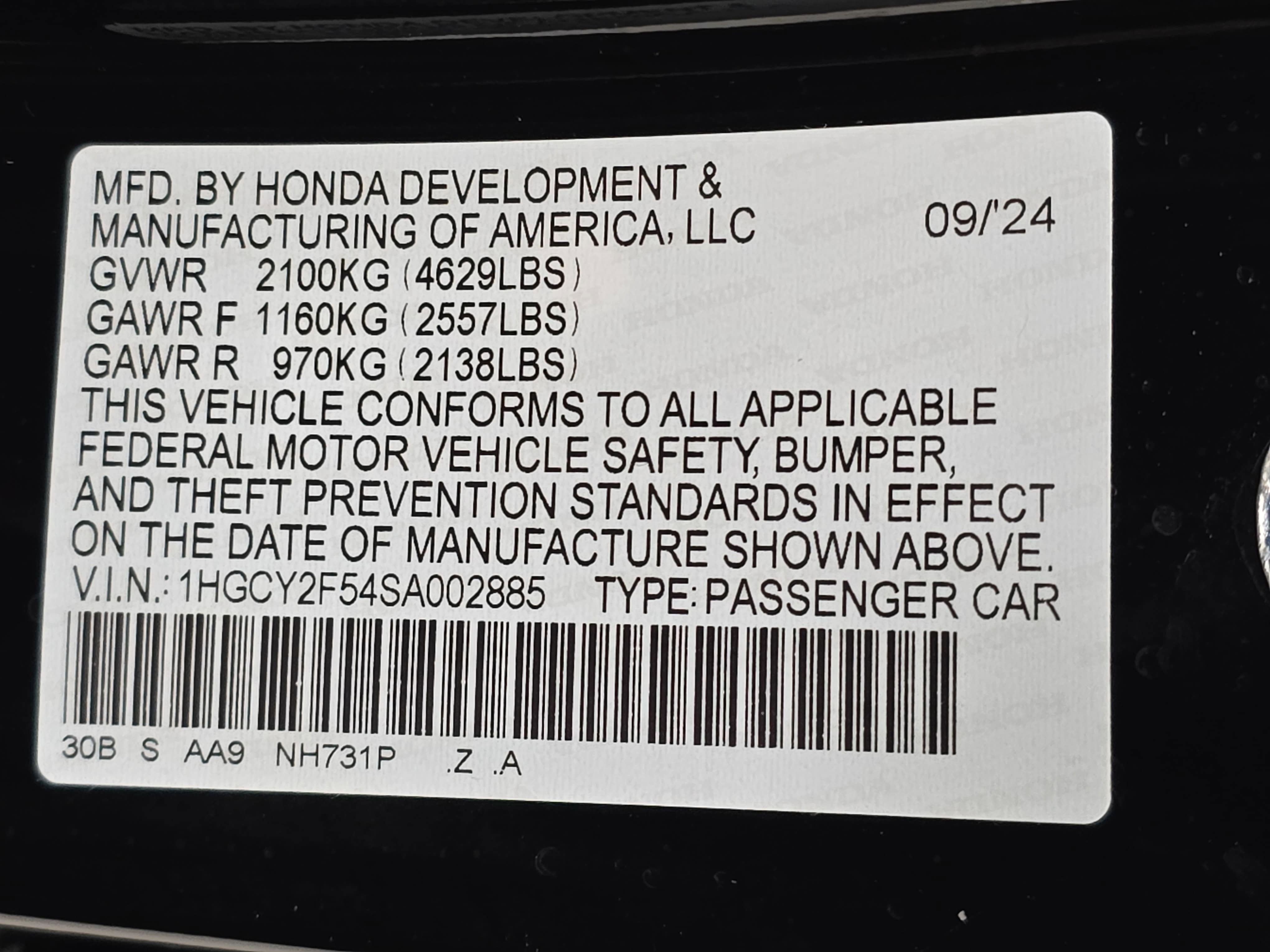 2025 Honda Accord Sport