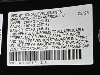 2023 Honda Accord Sport-L