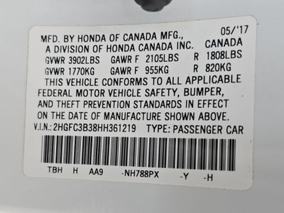 2017 Honda Civic EX-T