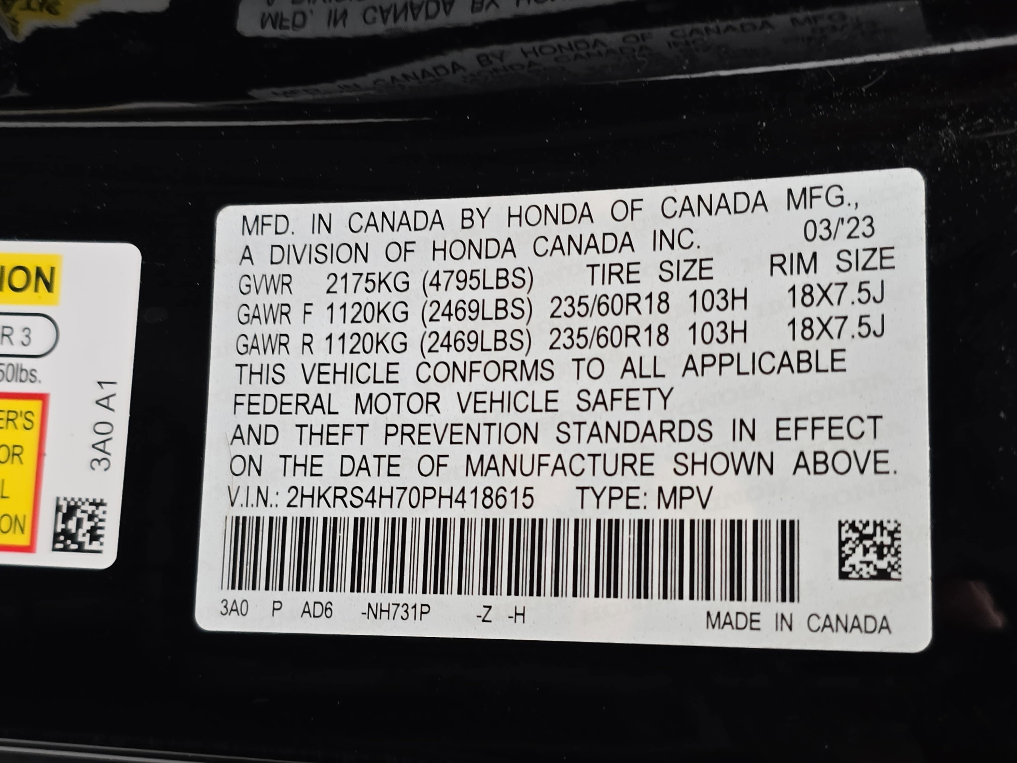 2023 Honda CR-V EX-L