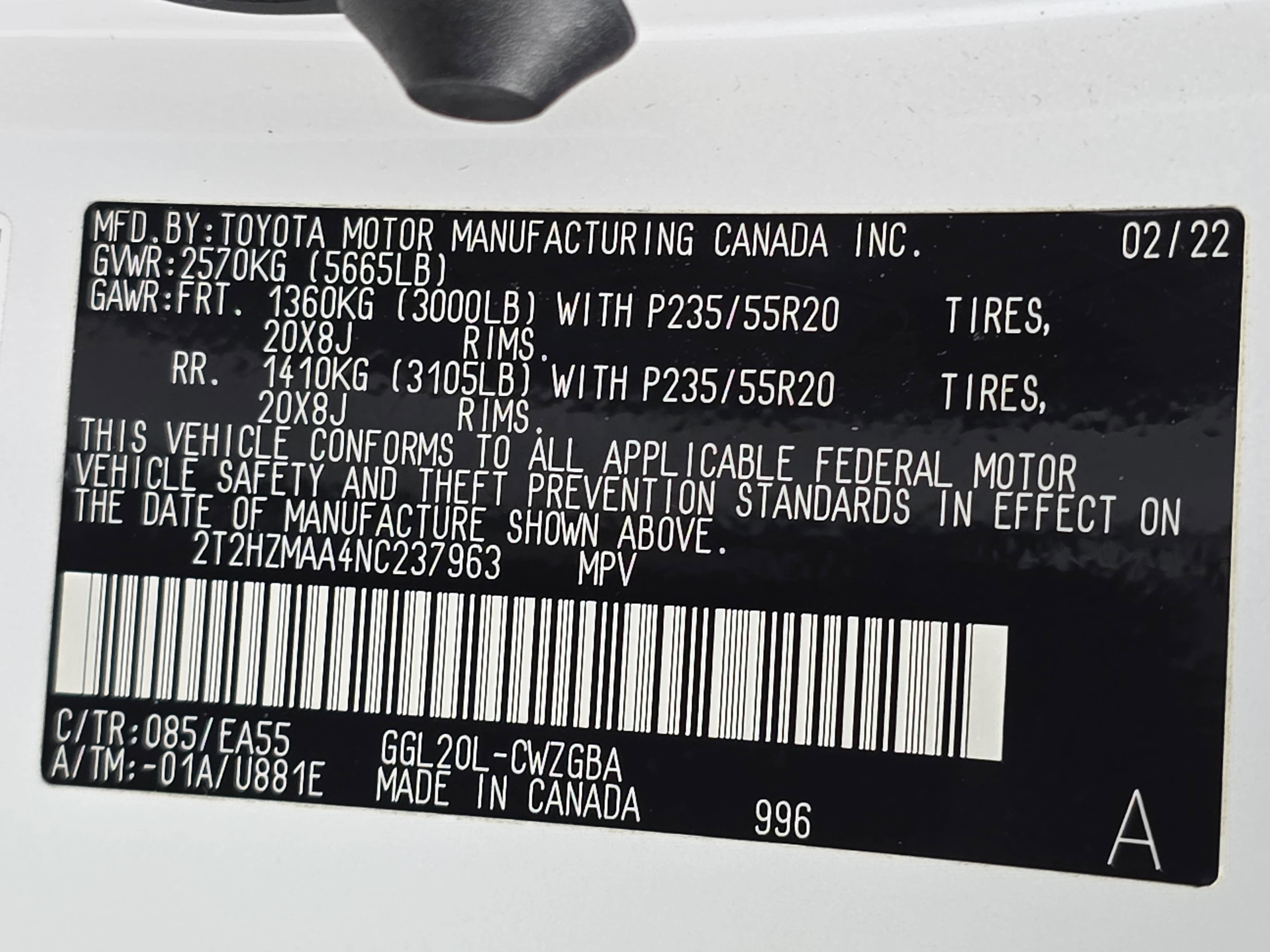 2022 Lexus RX 350 RX 350