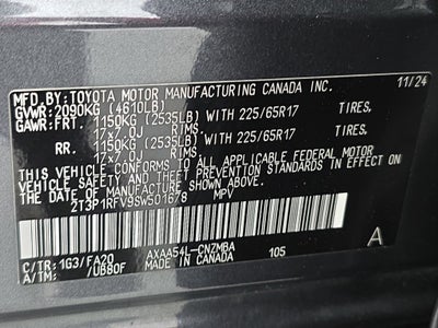 2025 Toyota RAV4 XLE