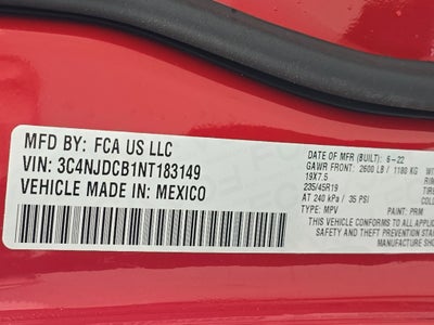 2022 Jeep Compass (RED) Edition