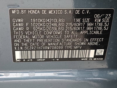 2024 Honda HR-V EX-L