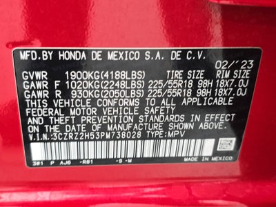 2023 Honda HR-V Sport