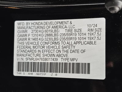 2025 Honda Odyssey Sport-L