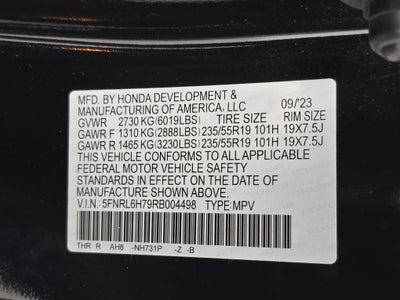 2024 Honda Odyssey Sport