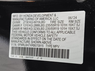 2024 Honda Odyssey Sport