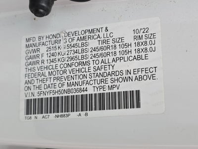 2022 Honda Pilot EX-L