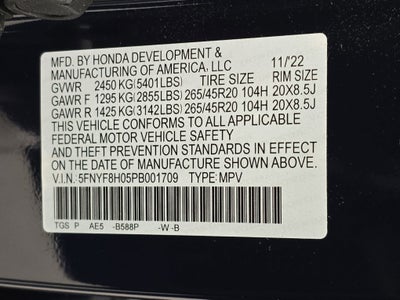 2023 Honda Passport Elite