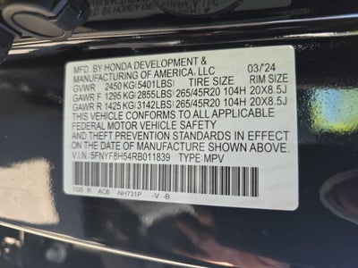 2024 Honda Passport EX-L