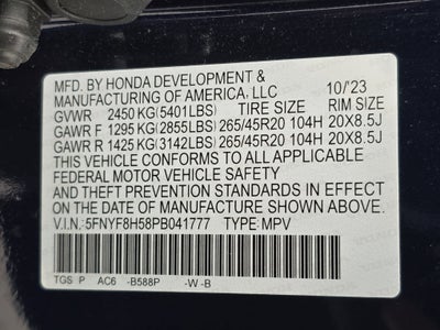 2023 Honda Passport EX-L