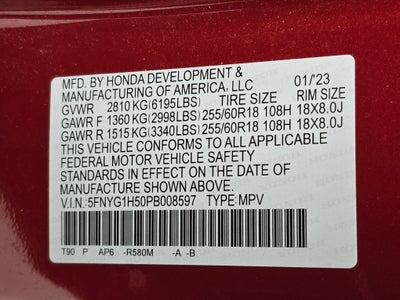 2023 Honda Pilot EX-L 7 Passenger