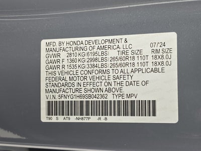 2025 Honda Pilot TrailSport