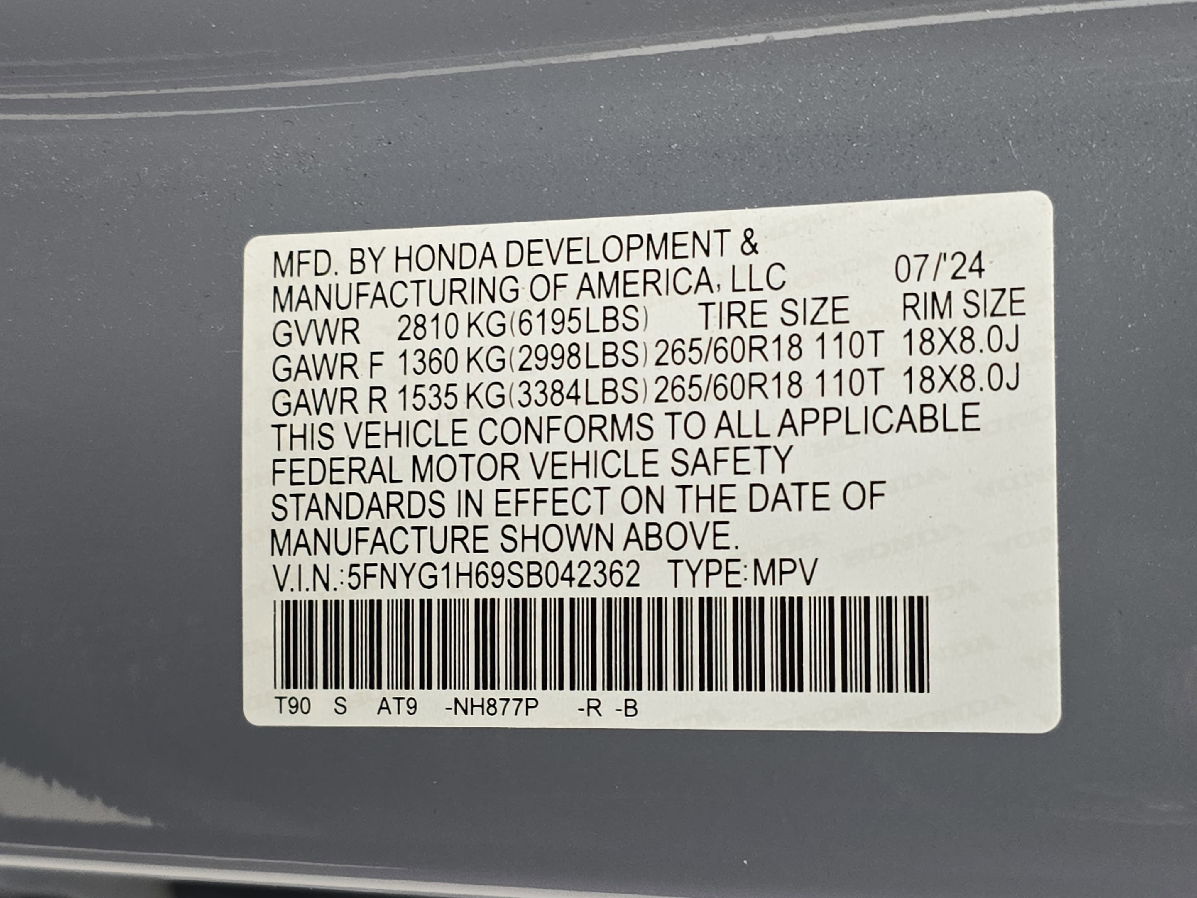 2025 Honda Pilot TrailSport