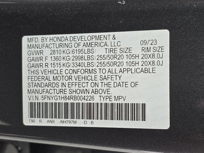 2024 Honda Pilot Elite