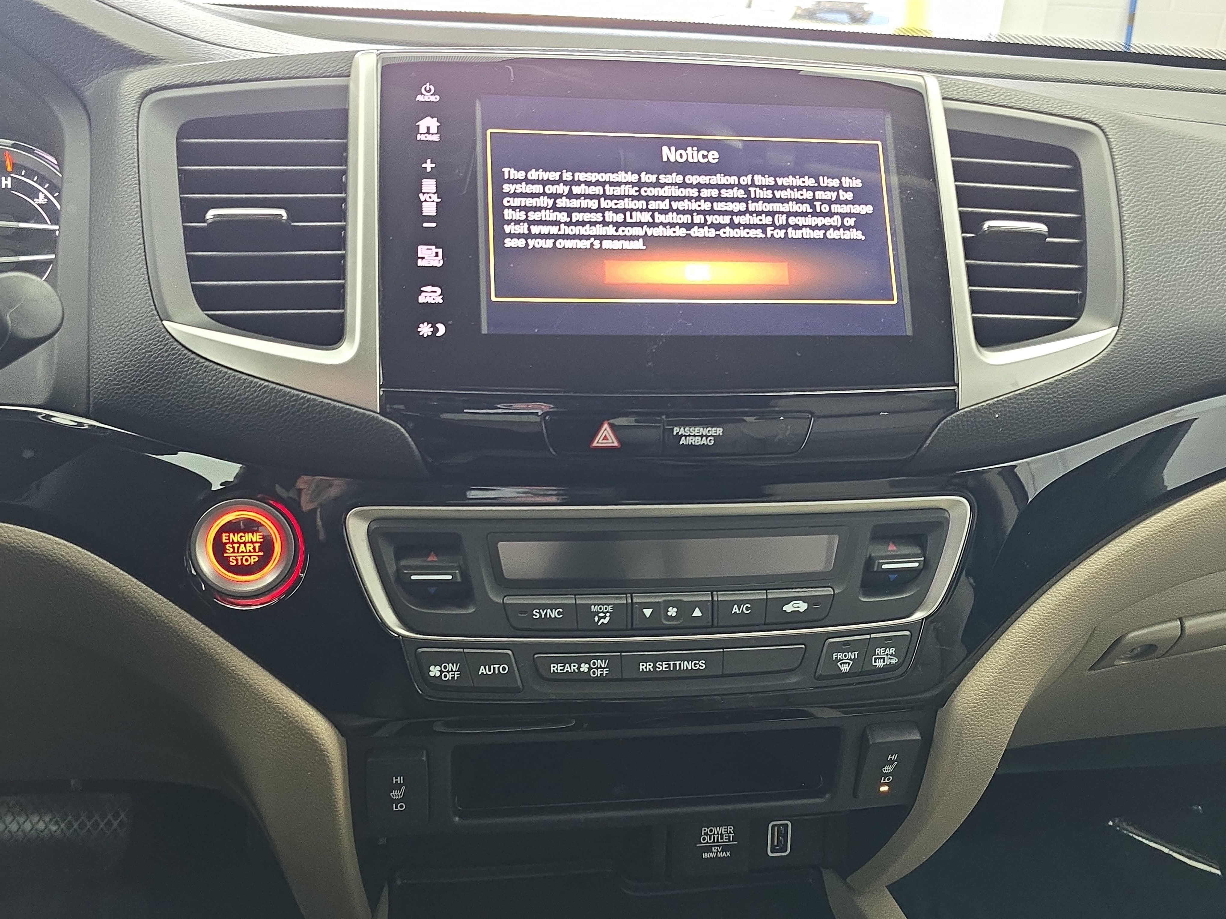 2019 Honda Ridgeline RTL-E