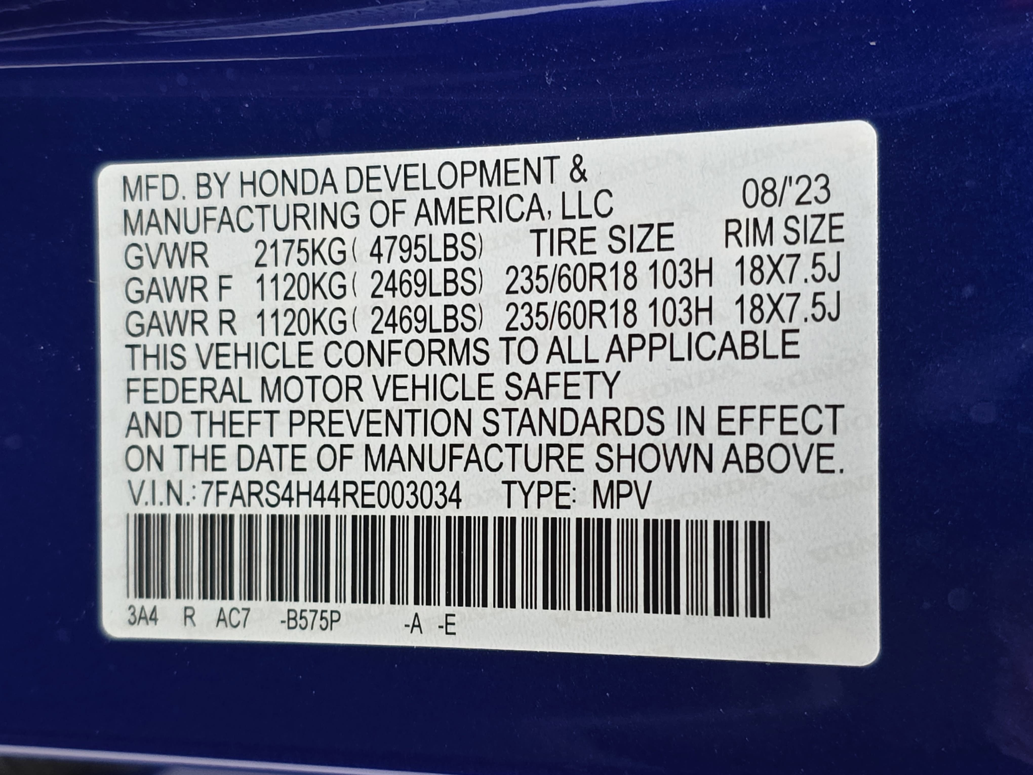 2024 Honda CR-V EX