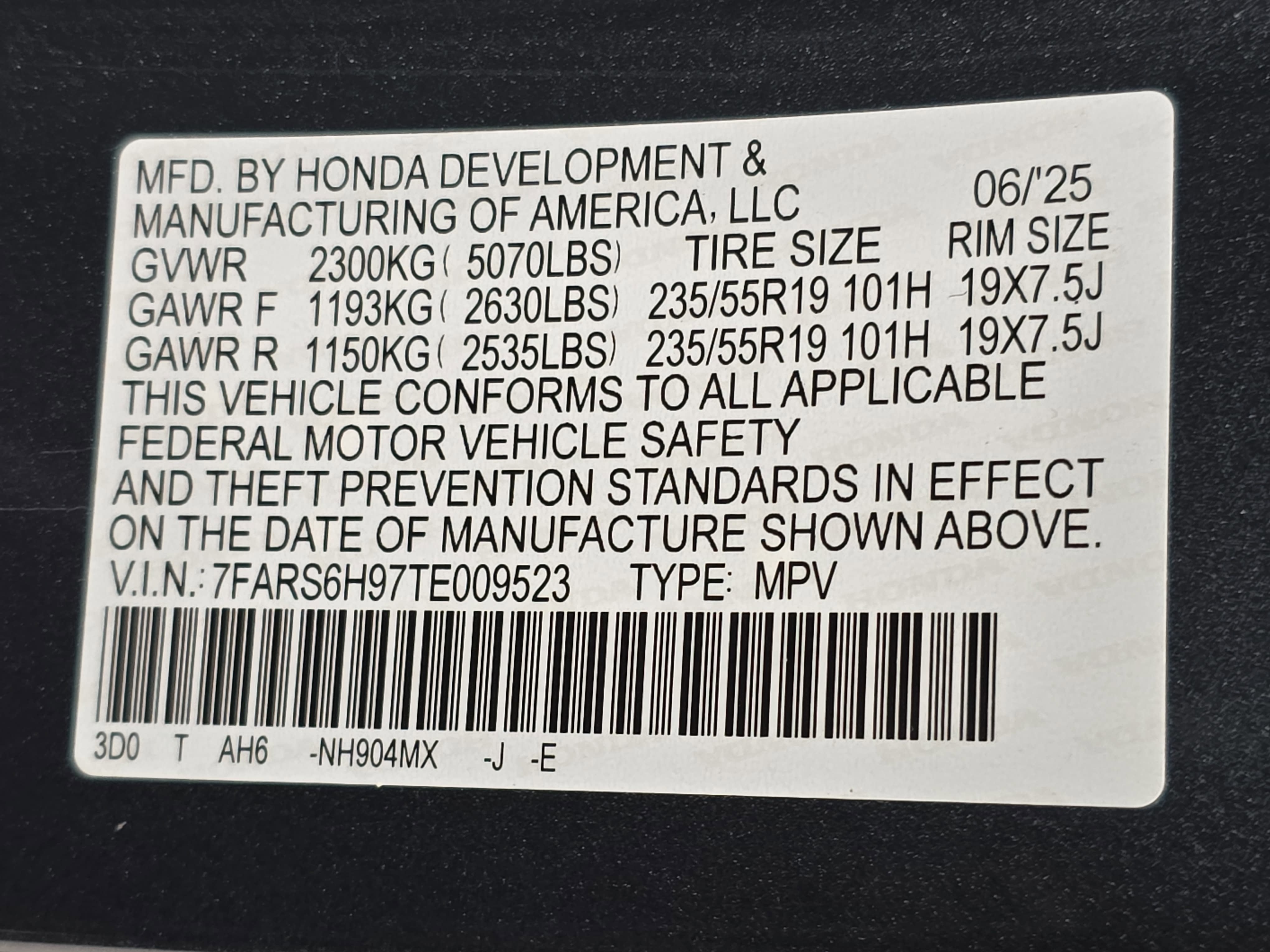 2026 Honda CR-V Hybrid Sport Touring