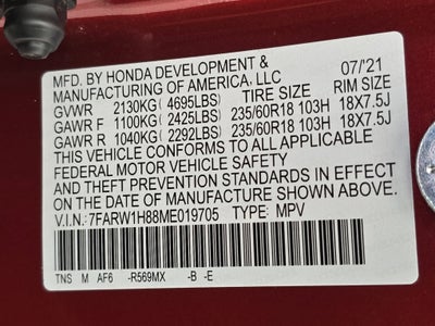 2021 Honda CR-V EX-L