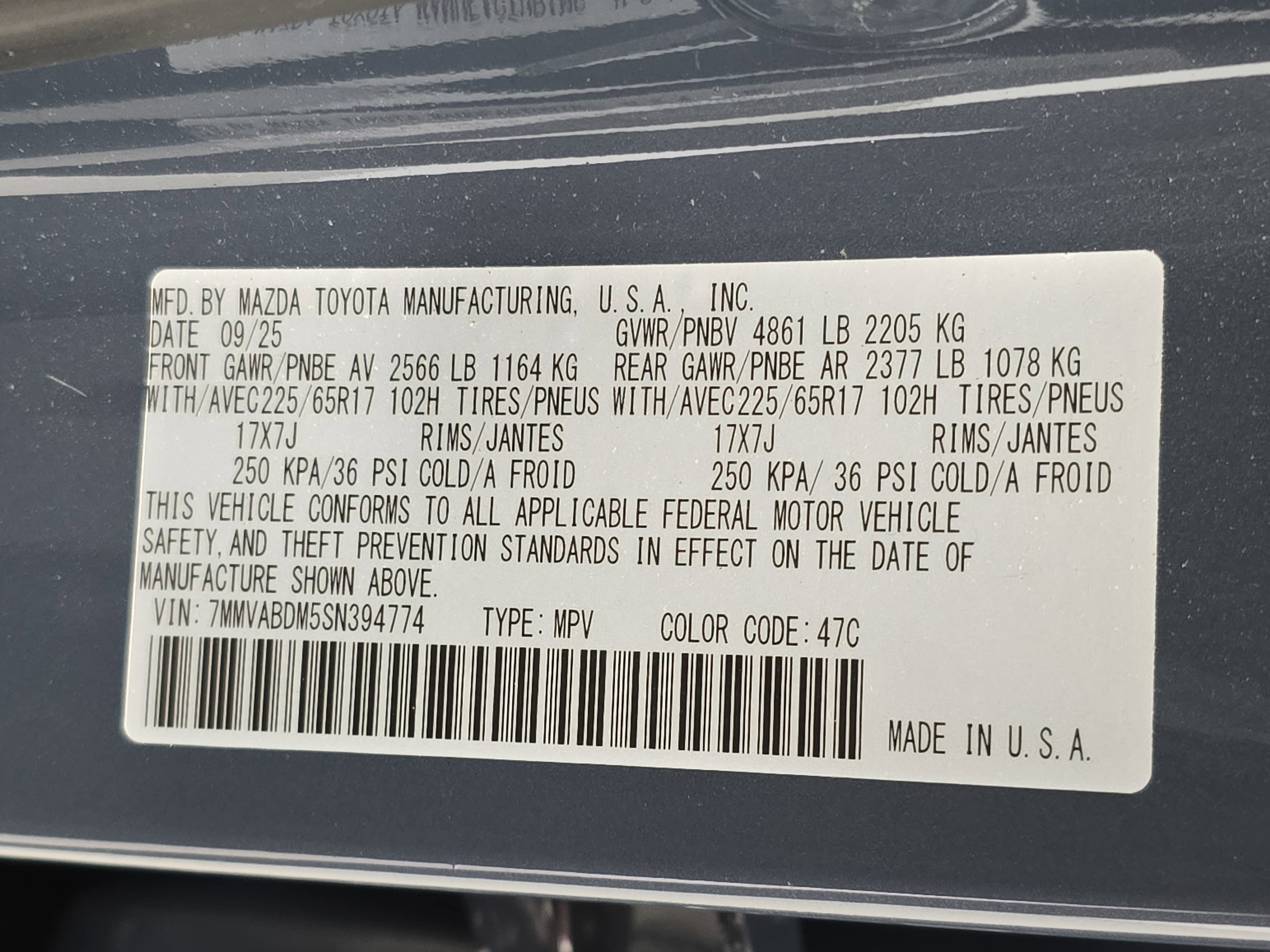 2025 Mazda Mazda CX-50 2.5 S Premium Package