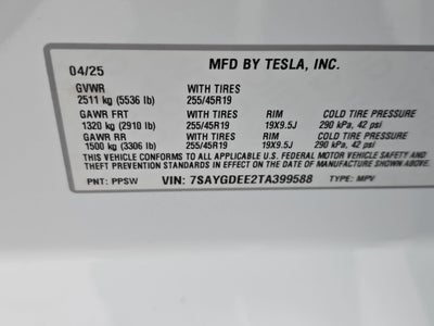 2026 Tesla Model Y Long Range