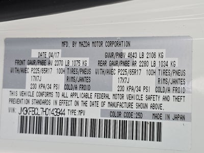 2017 Mazda Mazda CX-5 Touring