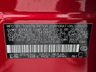 2023 Lexus IS 350 IS 350 F SPORT