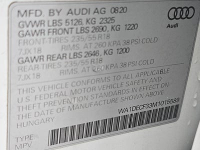 2021 Audi Q3 S line Premium