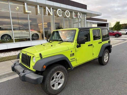 2016 Jeep Wrangler Unlimited Sport RHD
