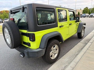 2016 Jeep Wrangler Unlimited Sport RHD