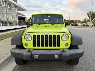 2016 Jeep Wrangler Unlimited Sport RHD
