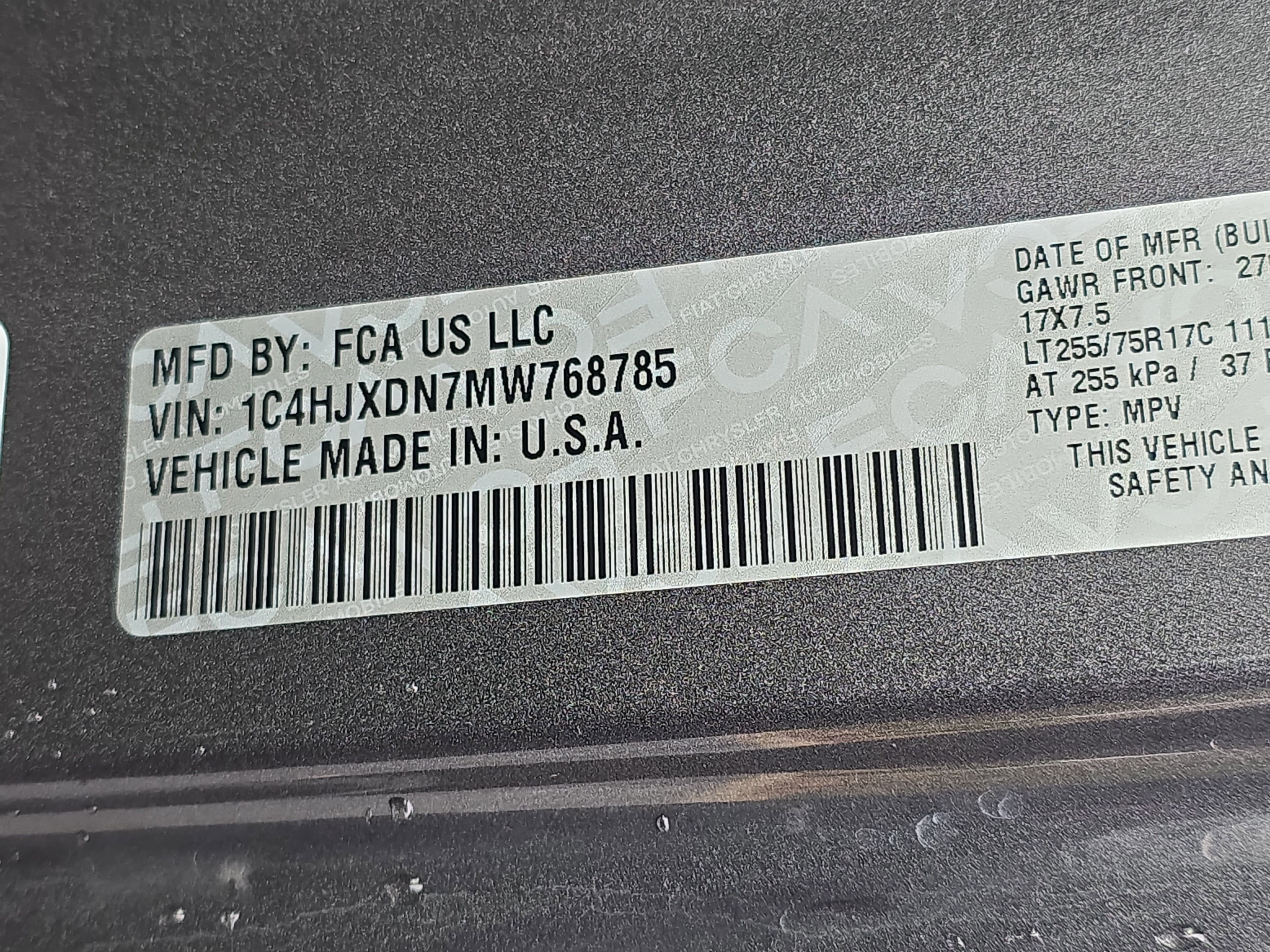 2021 Jeep Wrangler Unlimited Willys