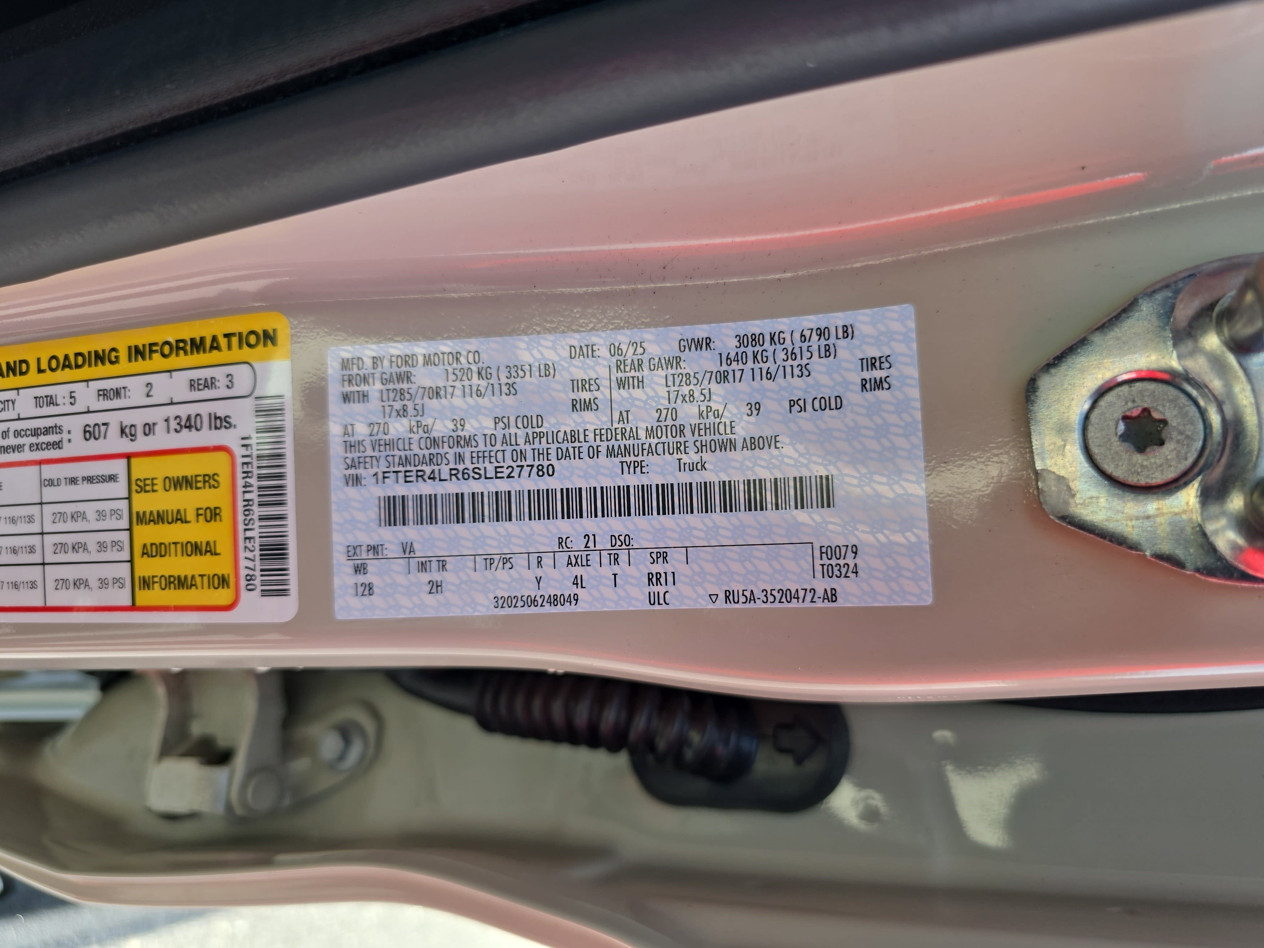 2025 Ford Ranger Raptor