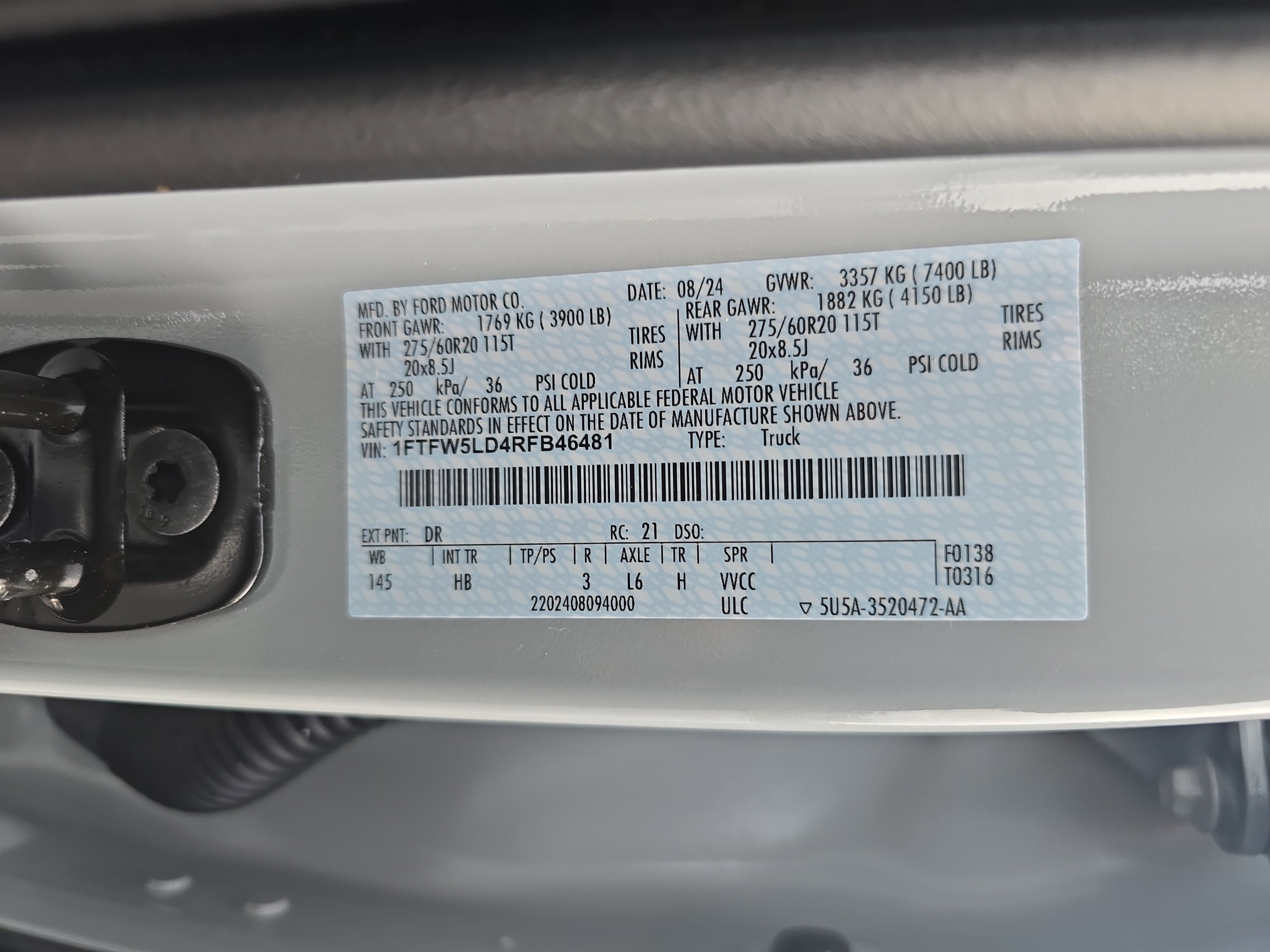 2024 Ford F-150 LARIAT