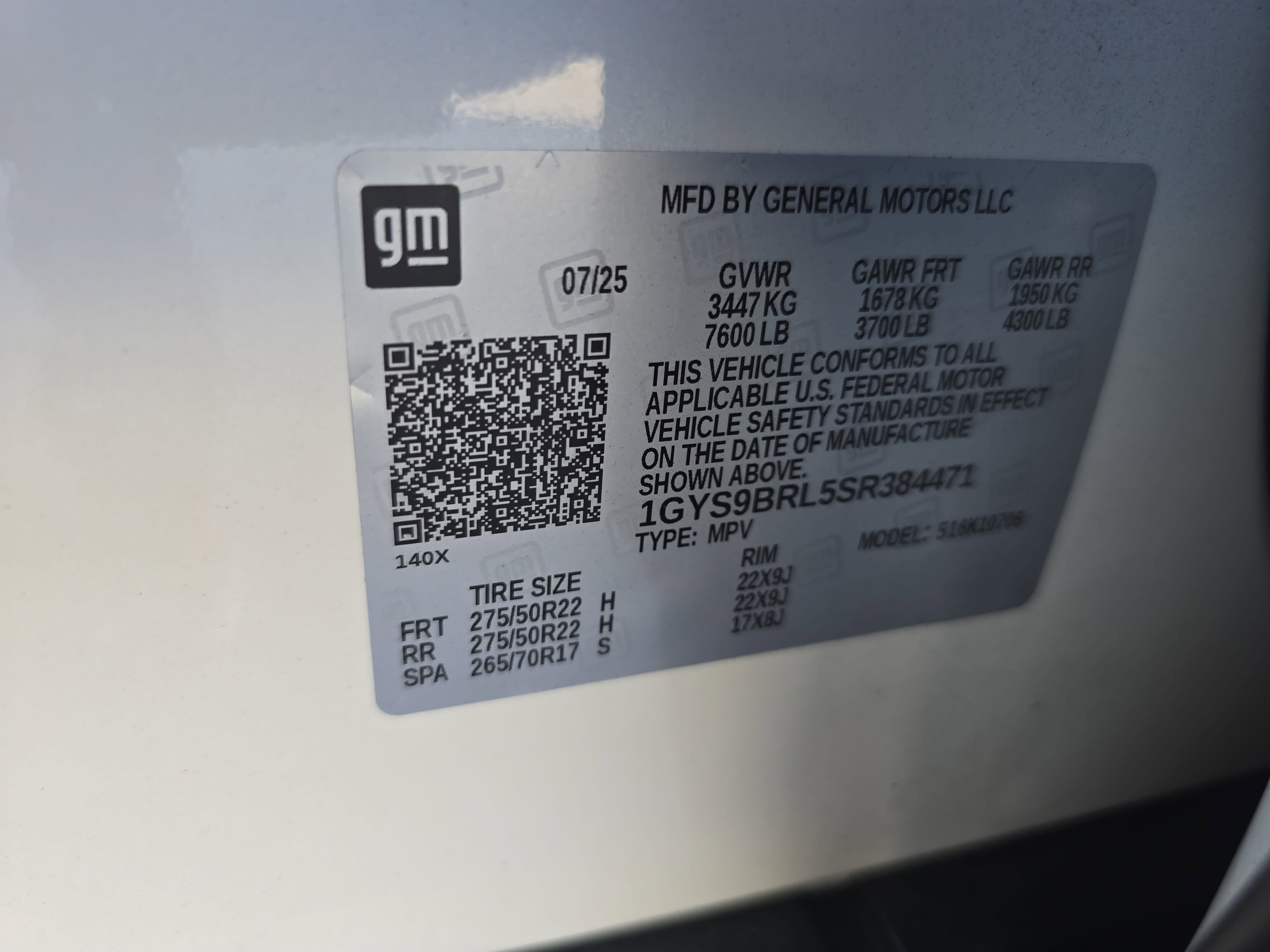 2025 Cadillac Escalade 4WD Premium Luxury